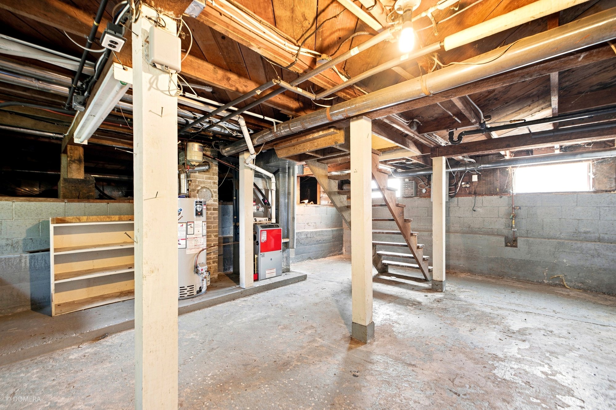 Basement mechanical