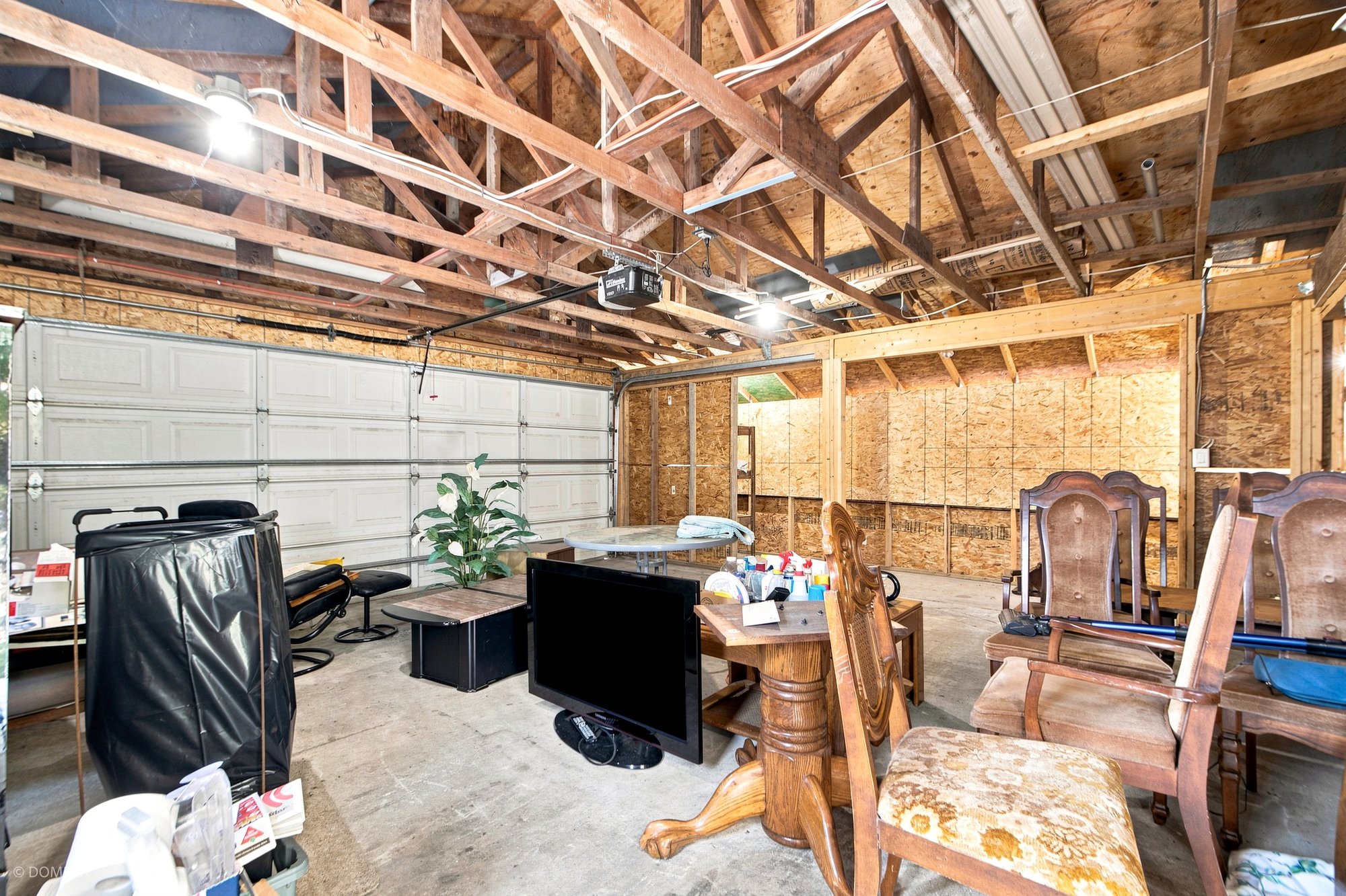 Garage and workshop
